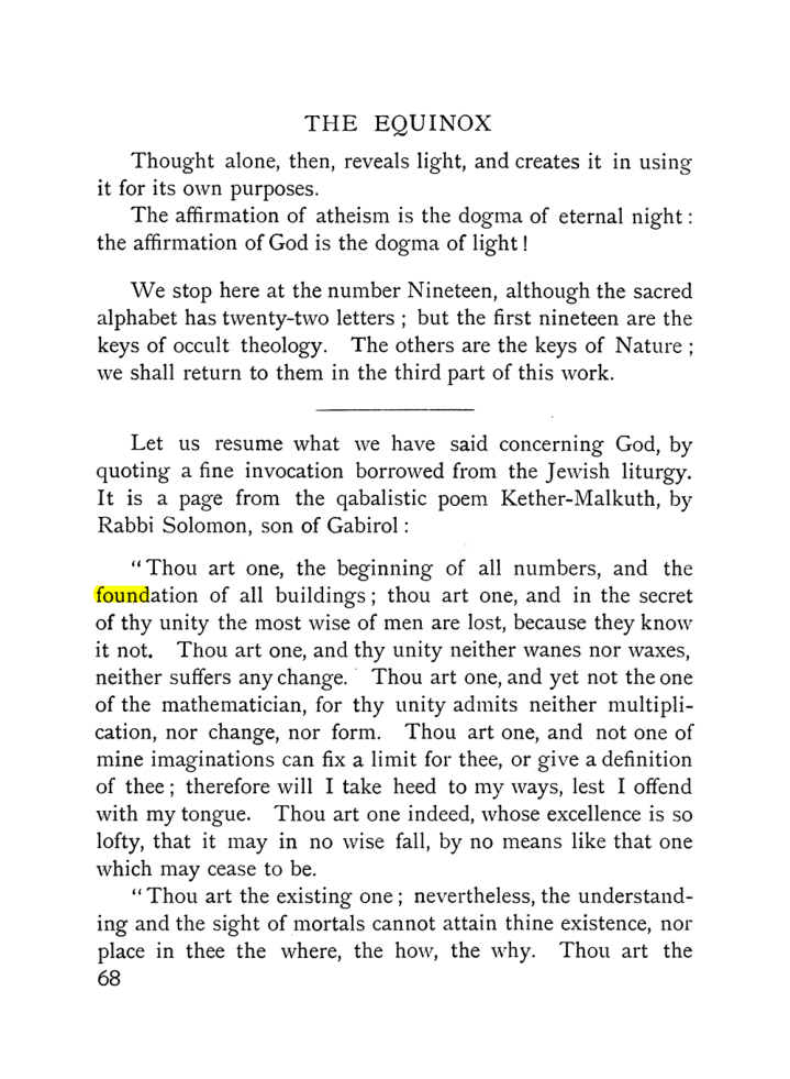 Original scan of The Equinox (Volume I, Number IX), PDF page 366
