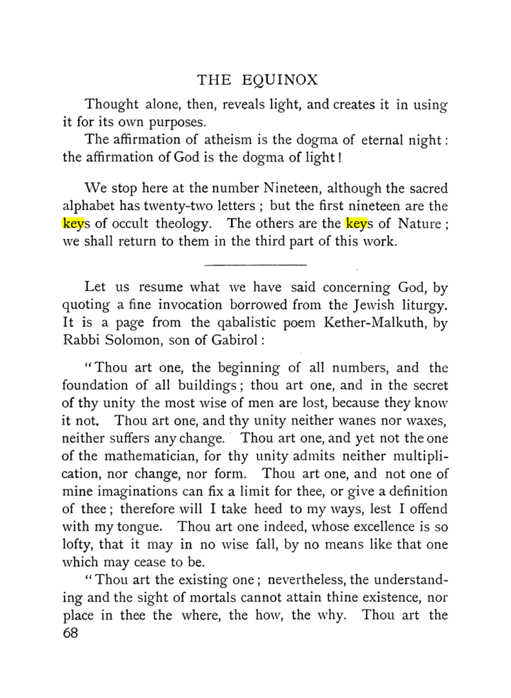 Original scan of The Equinox (Volume I, Number IX), PDF page 366