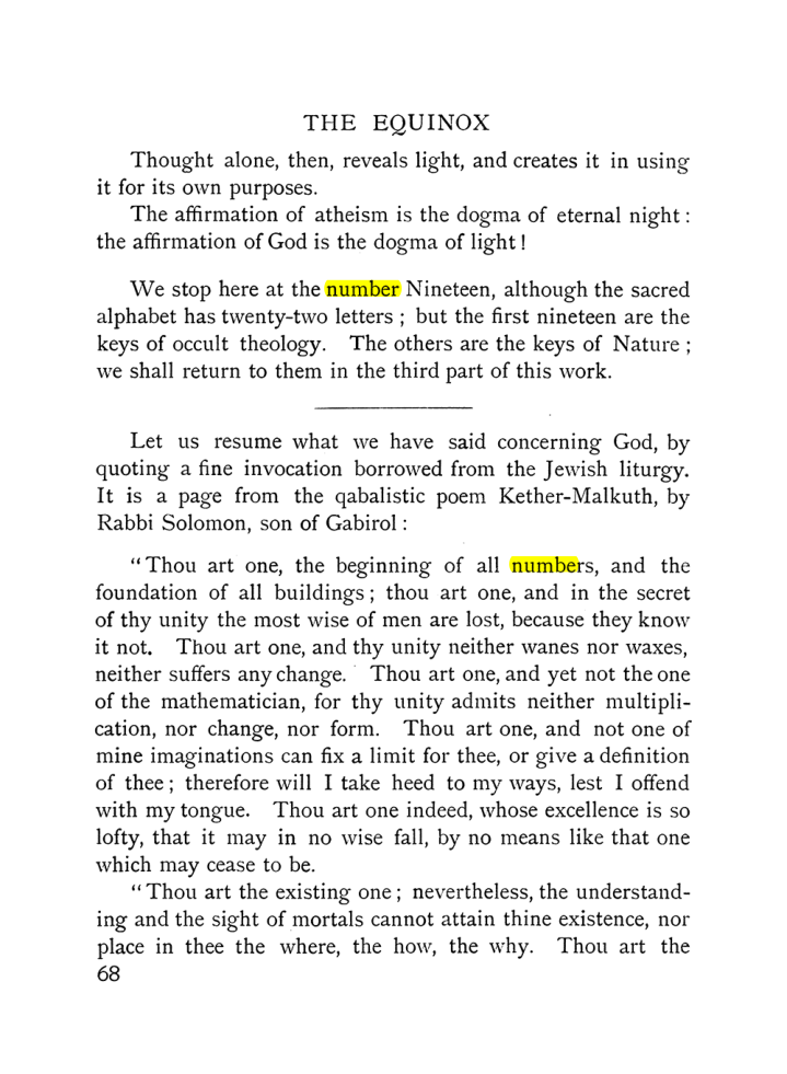 Original scan of The Equinox (Volume I, Number IX), PDF page 366
