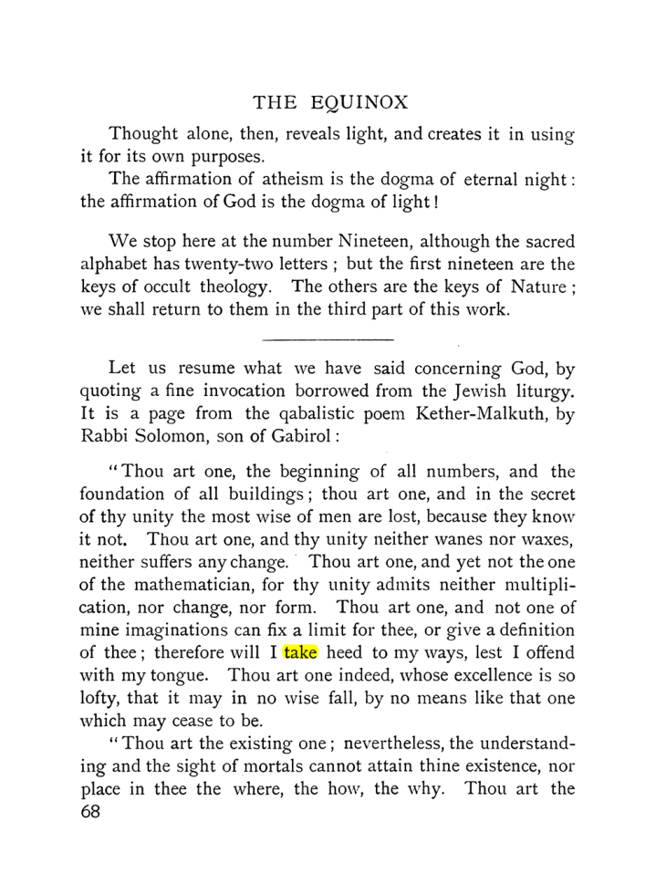 Original scan of The Equinox (Volume I, Number IX), PDF page 366