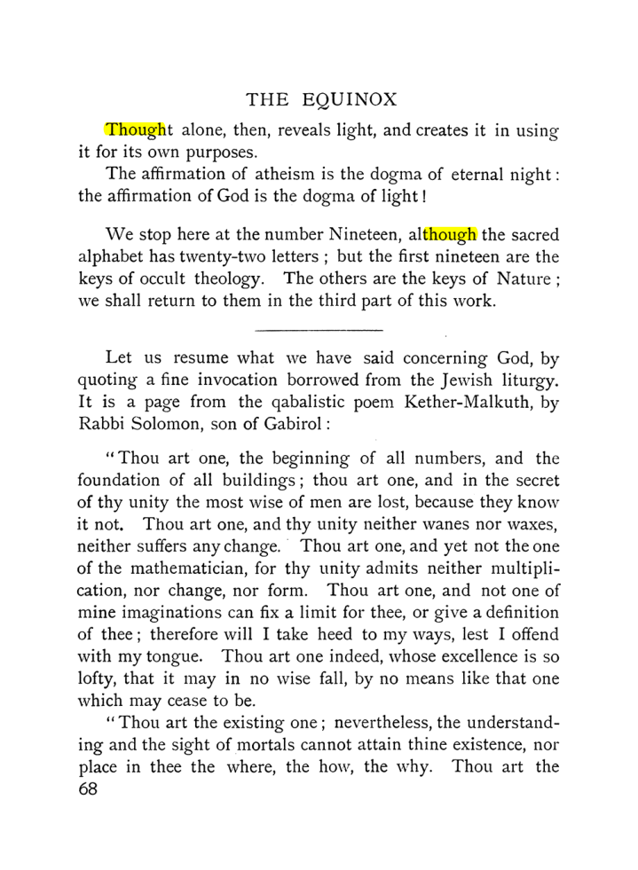 Original scan of The Equinox (Volume I, Number IX), PDF page 366
