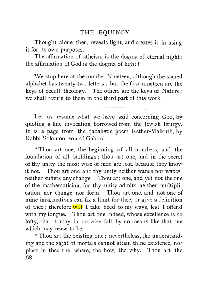 Original scan of The Equinox (Volume I, Number IX), PDF page 366