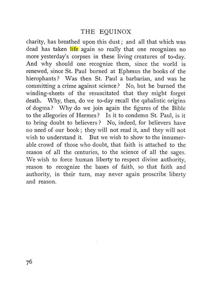 Original scan of The Equinox (Volume I, Number IX), PDF page 374