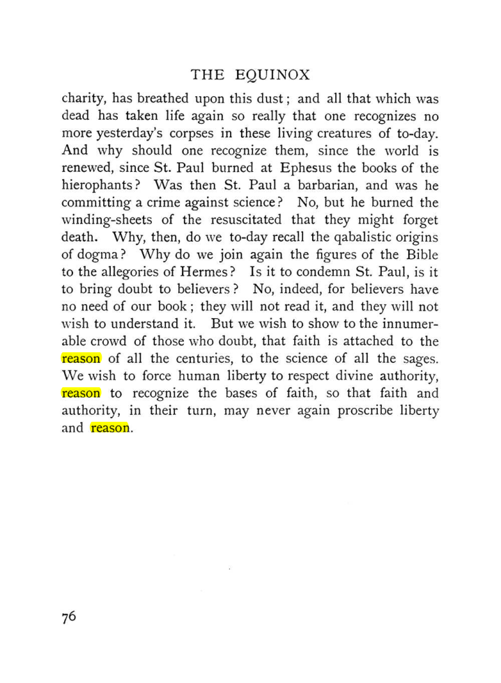 Original scan of The Equinox (Volume I, Number IX), PDF page 374