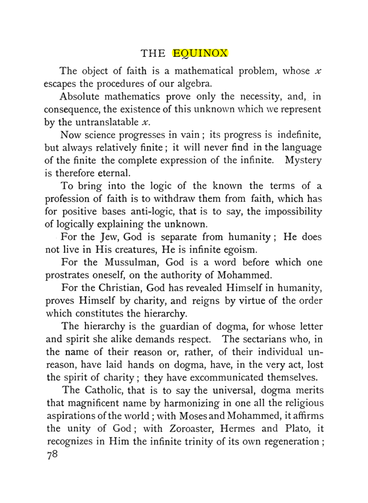 Original scan of The Equinox (Volume I, Number IX), PDF page 376