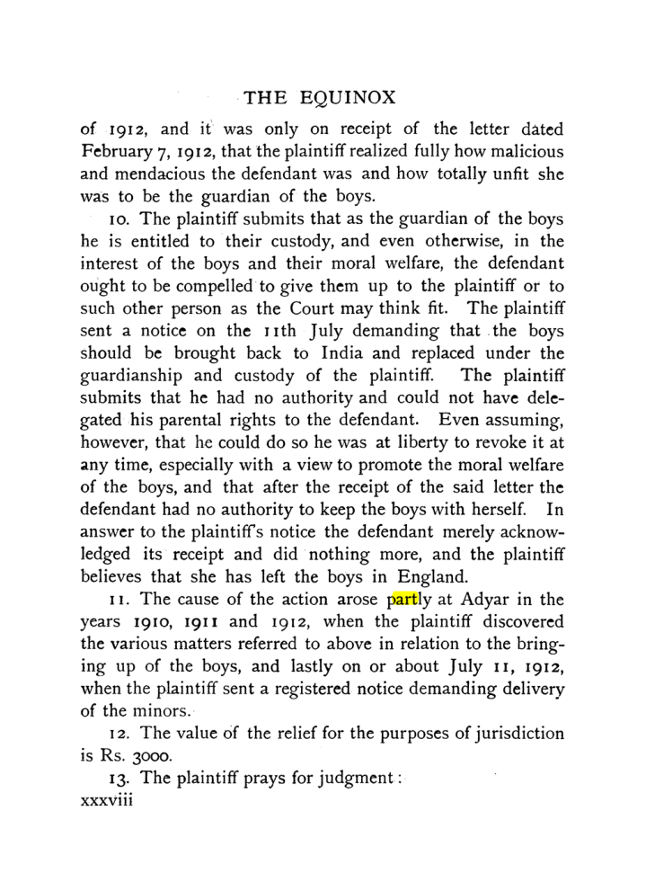 Original scan of The Equinox (Volume I, Number IX), PDF page 38