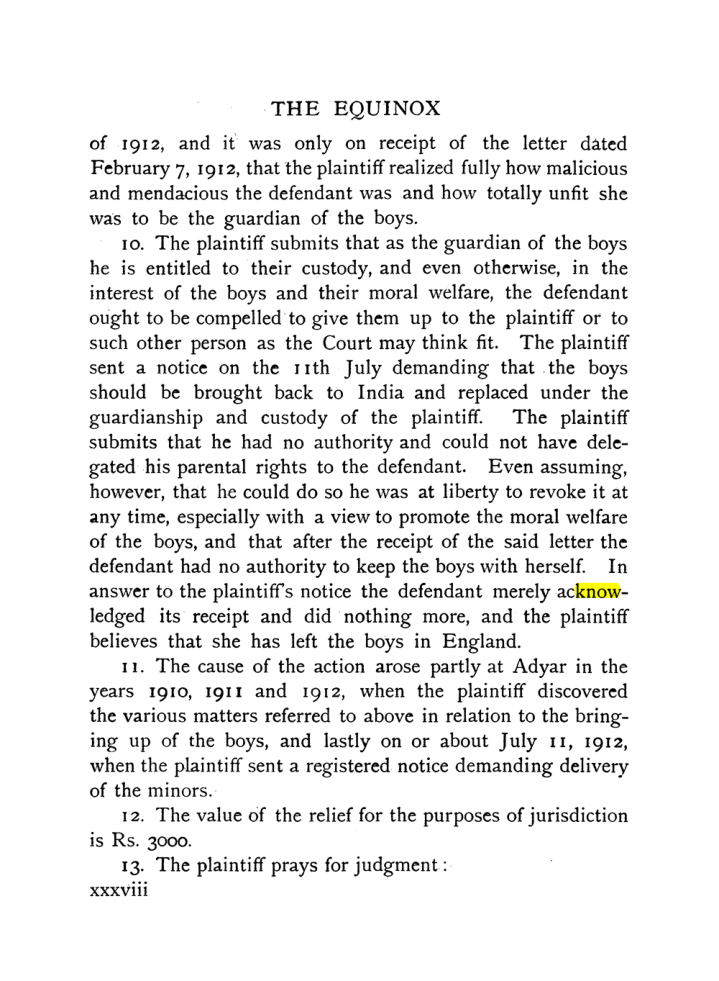 Original scan of The Equinox (Volume I, Number IX), PDF page 38