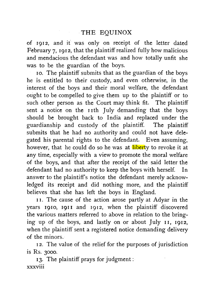 Original scan of The Equinox (Volume I, Number IX), PDF page 38
