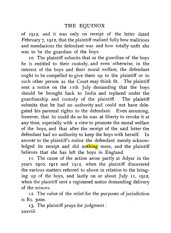 Original scan of The Equinox (Volume I, Number IX), PDF page 38