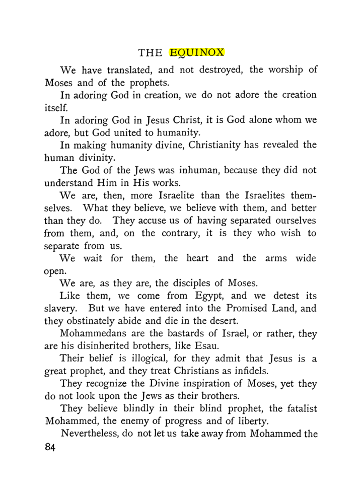 Original scan of The Equinox (Volume I, Number IX), PDF page 382