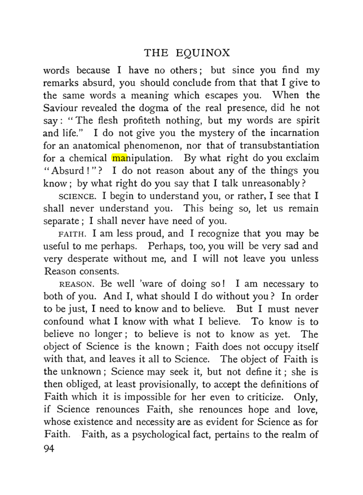 Original scan of The Equinox (Volume I, Number IX), PDF page 392