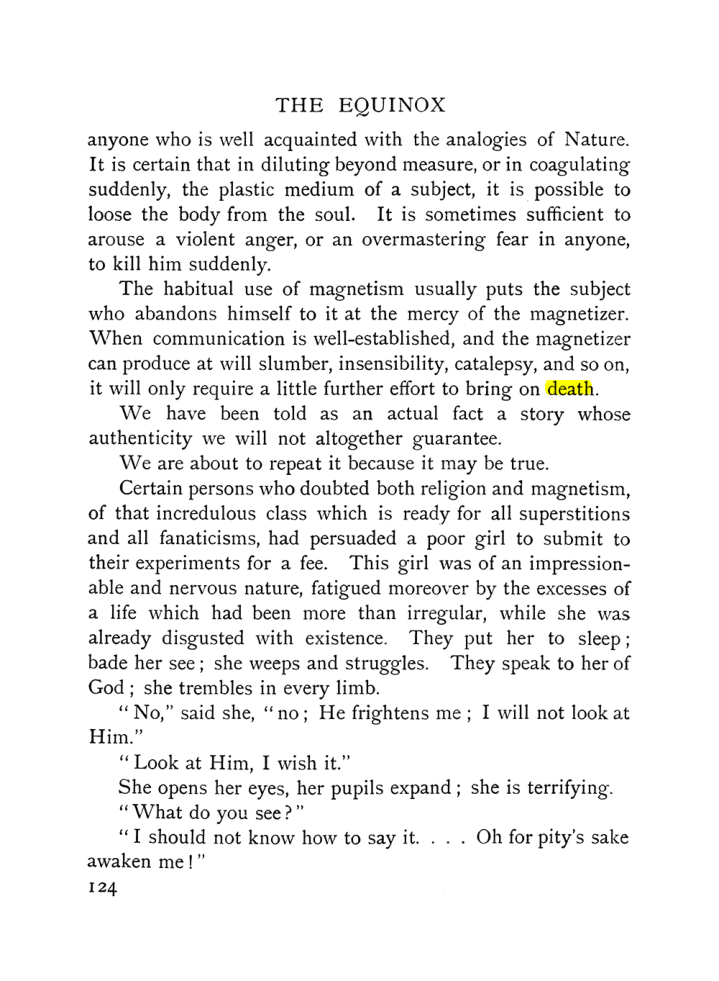 Original scan of The Equinox (Volume I, Number IX), PDF page 422