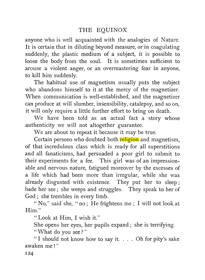 Original scan of The Equinox (Volume I, Number IX), PDF page 422
