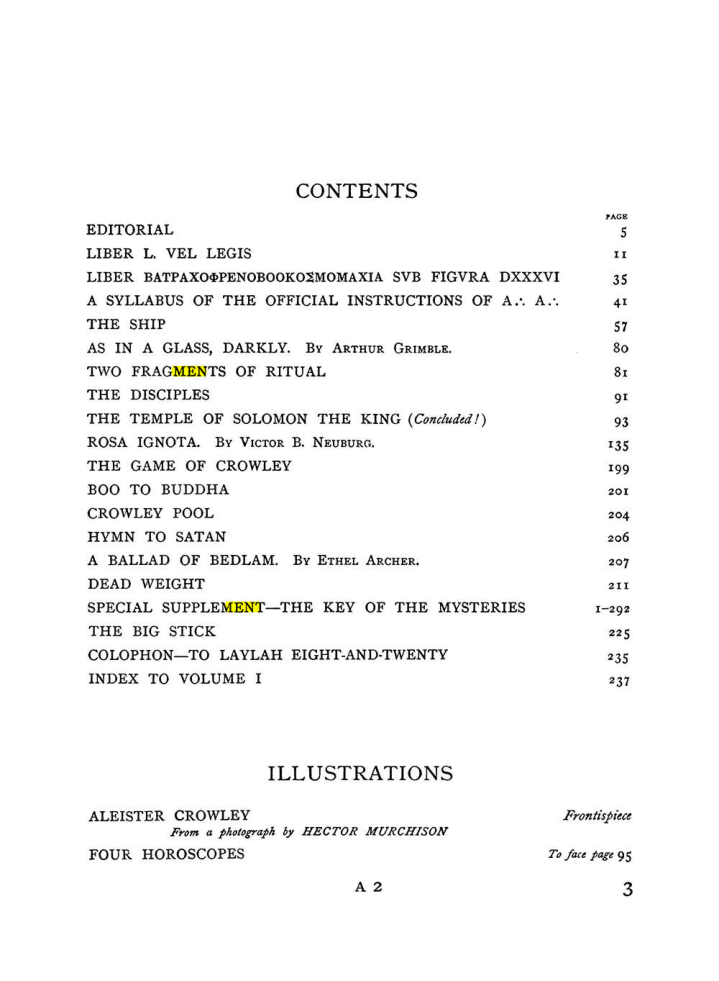 Original scan of The Equinox (Volume I, Number IX), PDF page 43