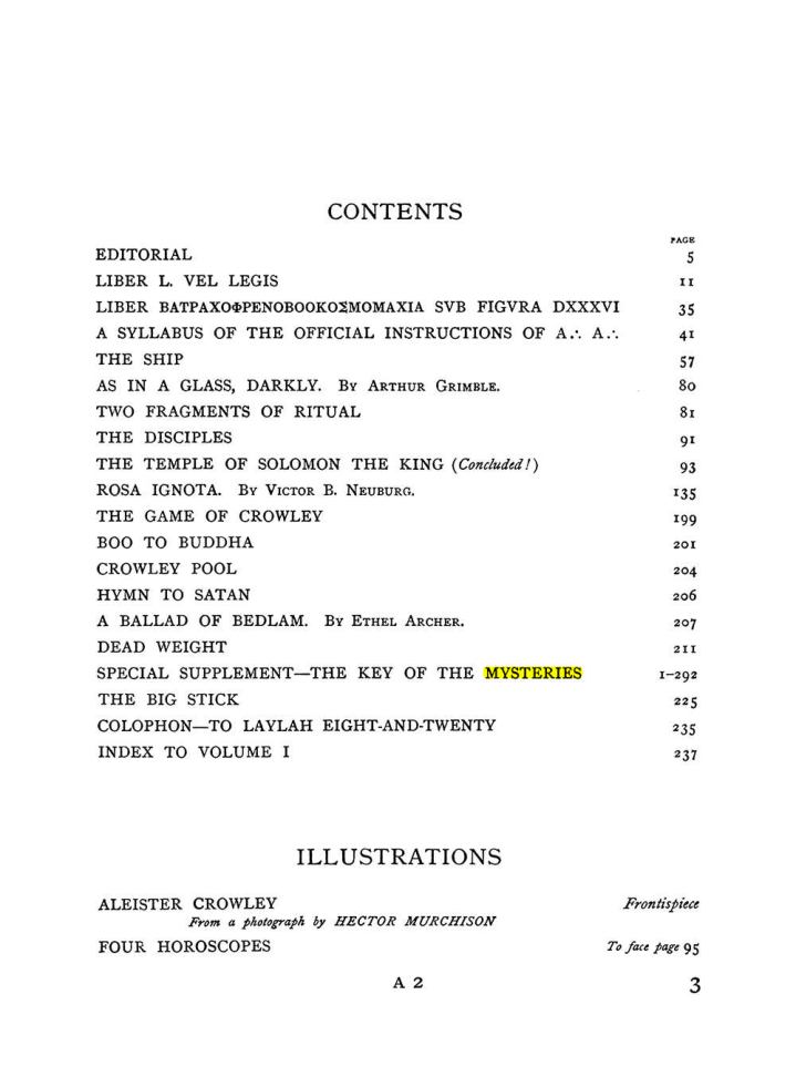 Original scan of The Equinox (Volume I, Number IX), PDF page 43