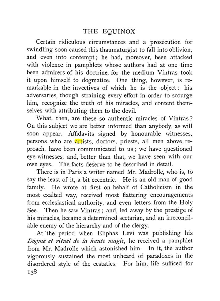 Original scan of The Equinox (Volume I, Number IX), PDF page 436