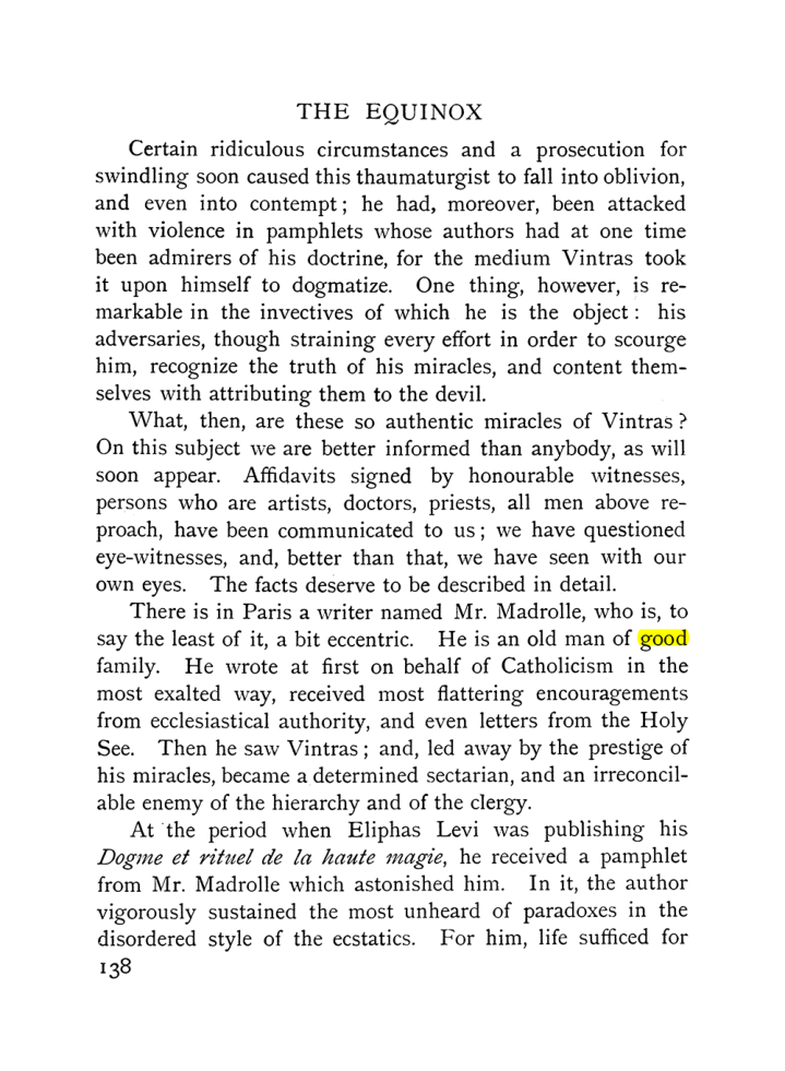 Original scan of The Equinox (Volume I, Number IX), PDF page 436