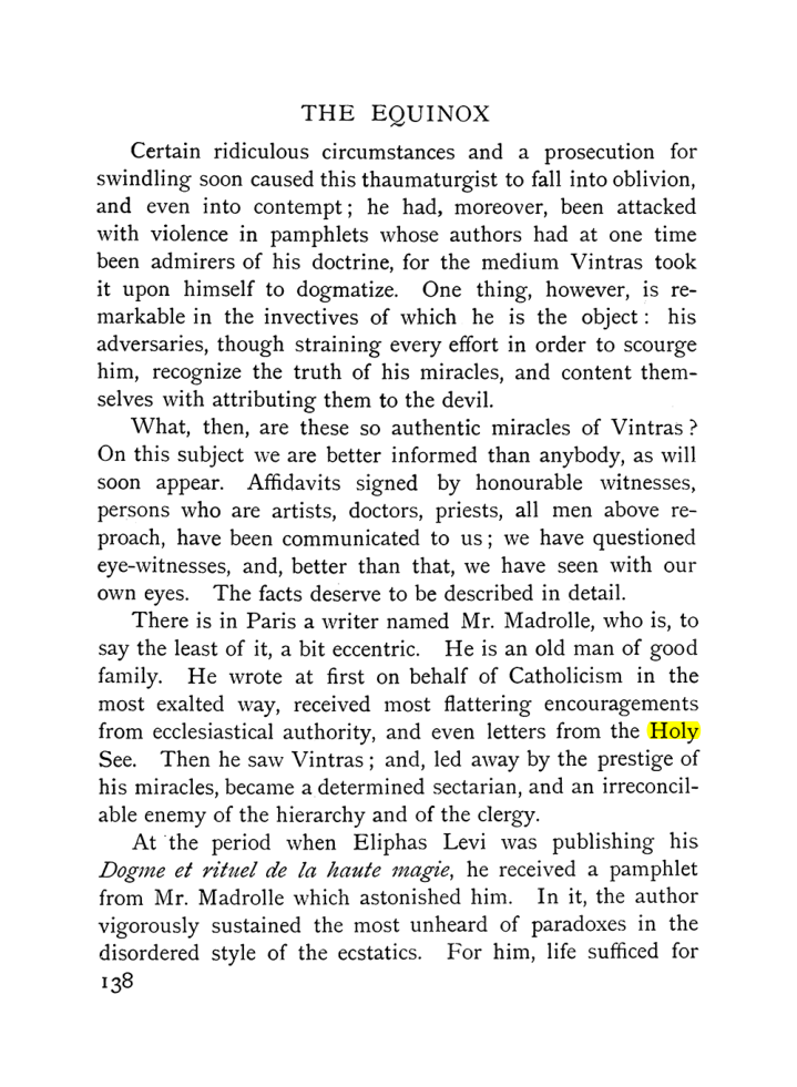 Original scan of The Equinox (Volume I, Number IX), PDF page 436