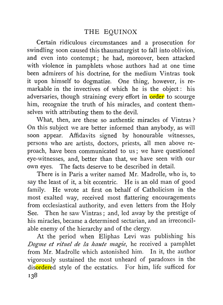 Original scan of The Equinox (Volume I, Number IX), PDF page 436