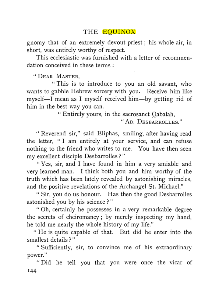 Original scan of The Equinox (Volume I, Number IX), PDF page 442