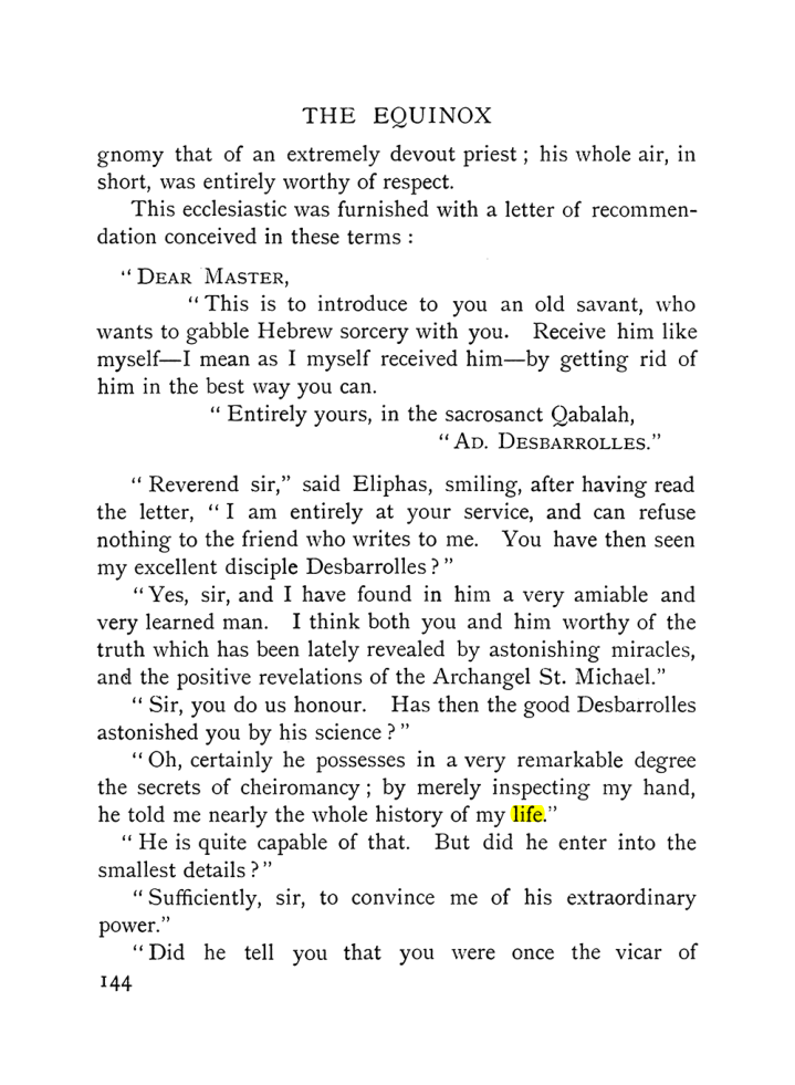 Original scan of The Equinox (Volume I, Number IX), PDF page 442