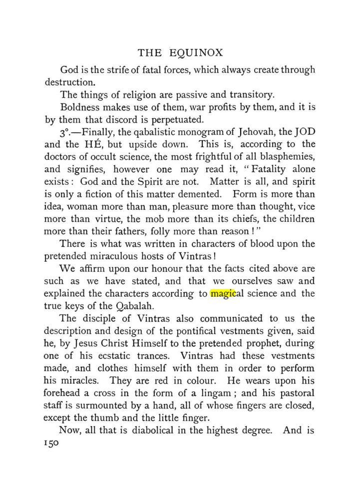 Original scan of The Equinox (Volume I, Number IX), PDF page 448