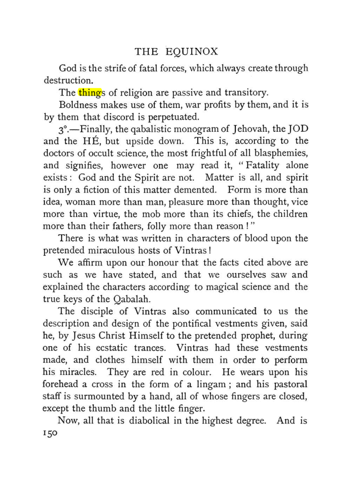 Original scan of The Equinox (Volume I, Number IX), PDF page 448