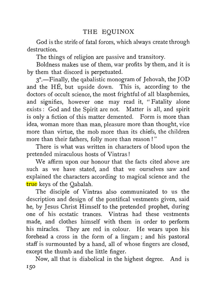 Original scan of The Equinox (Volume I, Number IX), PDF page 448