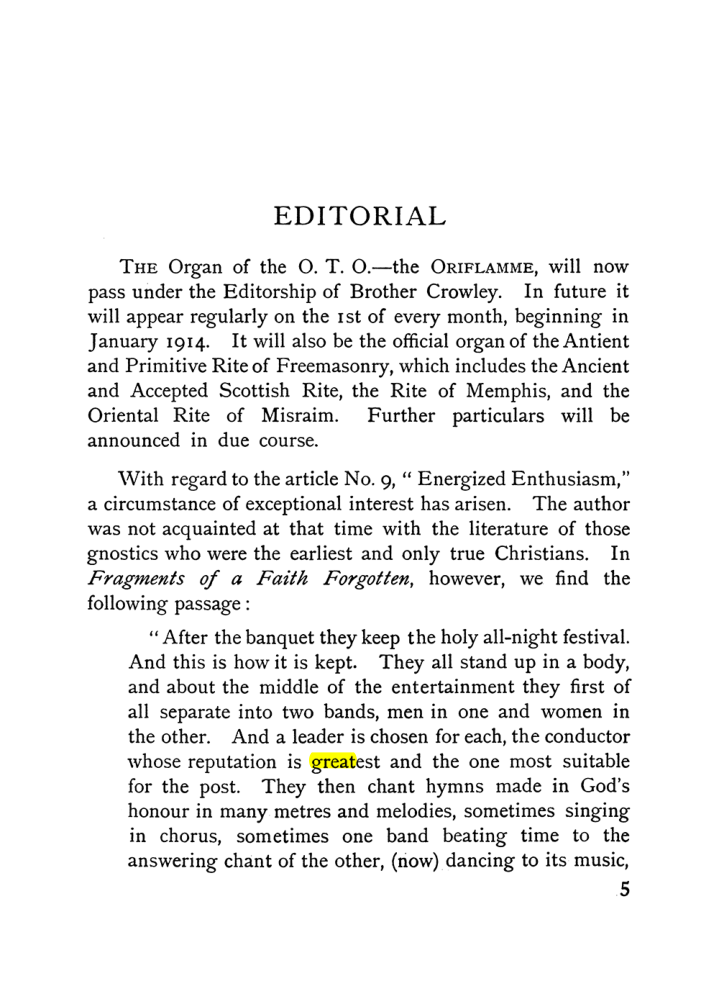 Original scan of The Equinox (Volume I, Number IX), PDF page 45