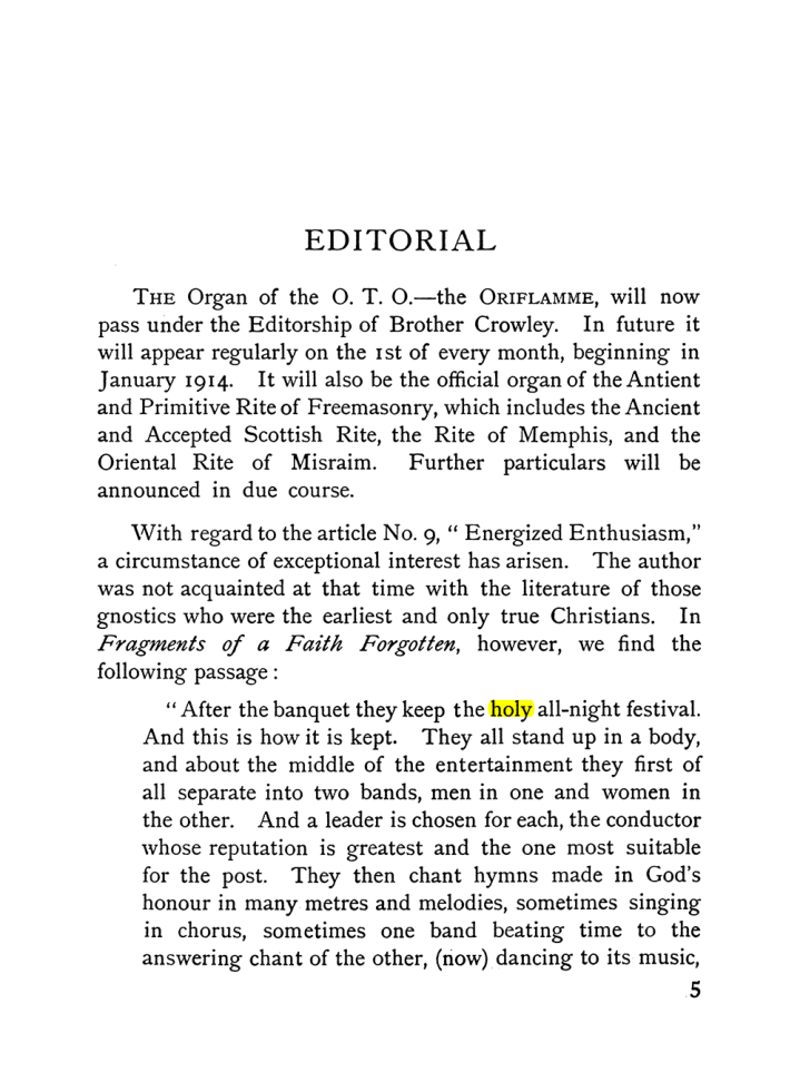 Original scan of The Equinox (Volume I, Number IX), PDF page 45