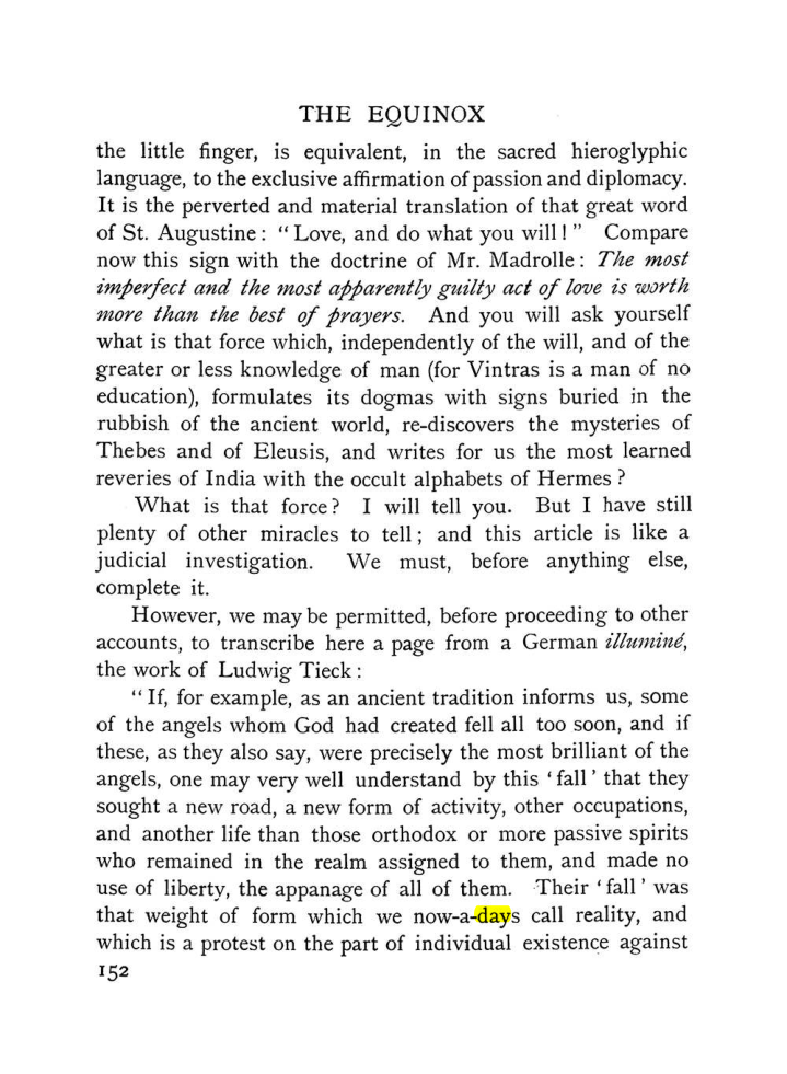 Original scan of The Equinox (Volume I, Number IX), PDF page 450