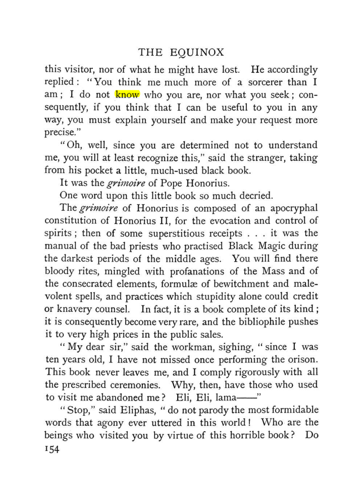 Original scan of The Equinox (Volume I, Number IX), PDF page 452