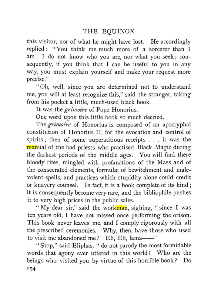 Original scan of The Equinox (Volume I, Number IX), PDF page 452