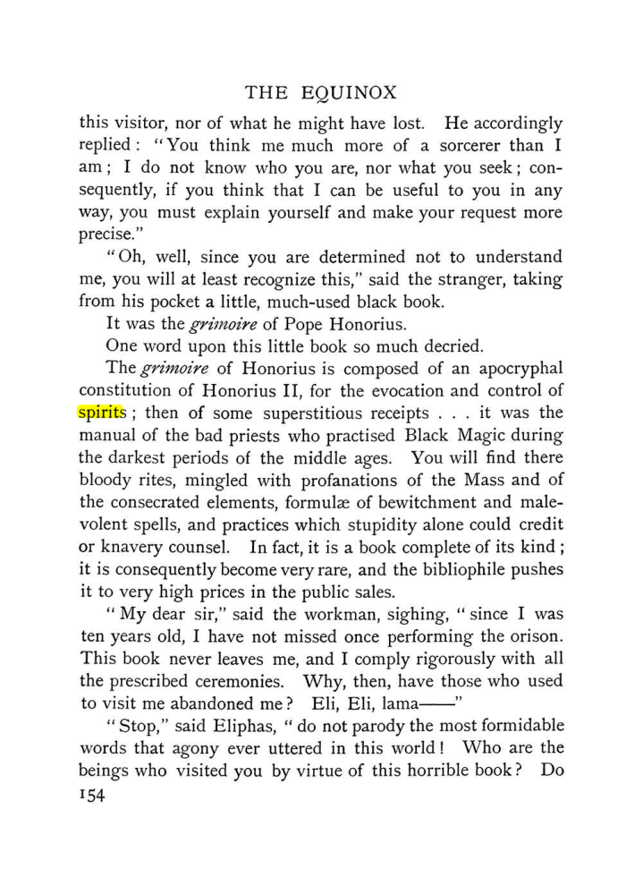Original scan of The Equinox (Volume I, Number IX), PDF page 452