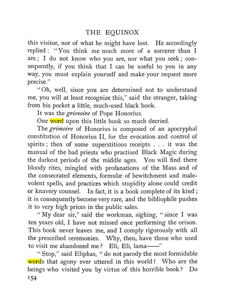Original scan of The Equinox (Volume I, Number IX), PDF page 452