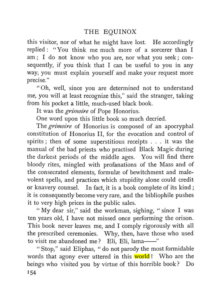 Original scan of The Equinox (Volume I, Number IX), PDF page 452
