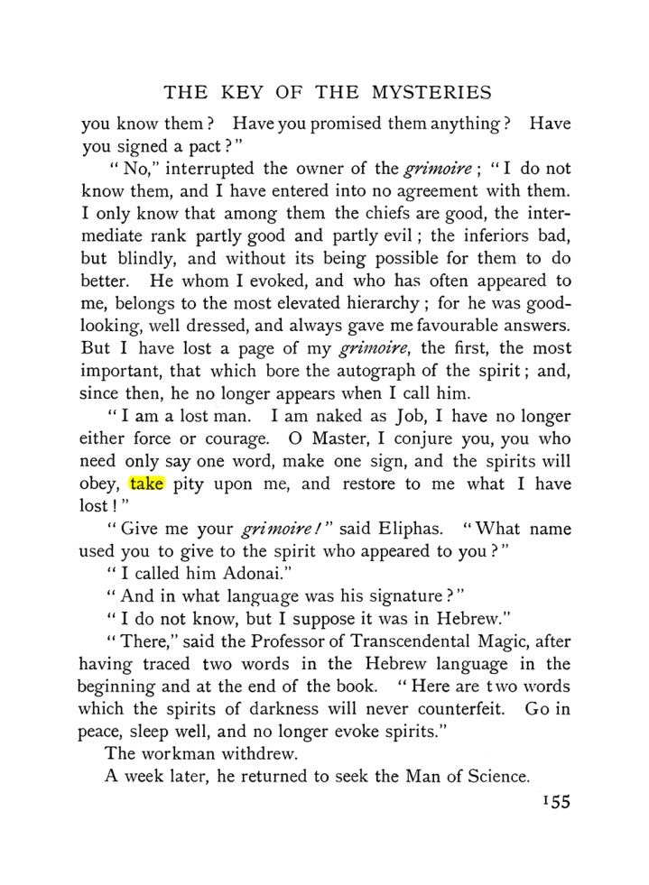 Original scan of The Equinox (Volume I, Number IX), PDF page 453