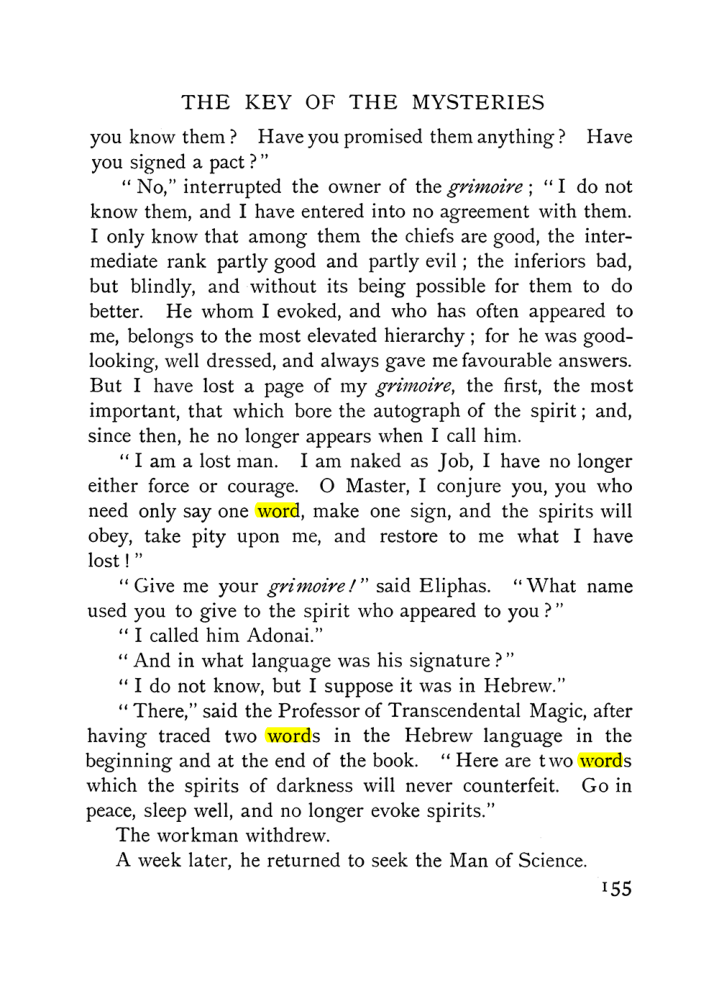 Original scan of The Equinox (Volume I, Number IX), PDF page 453