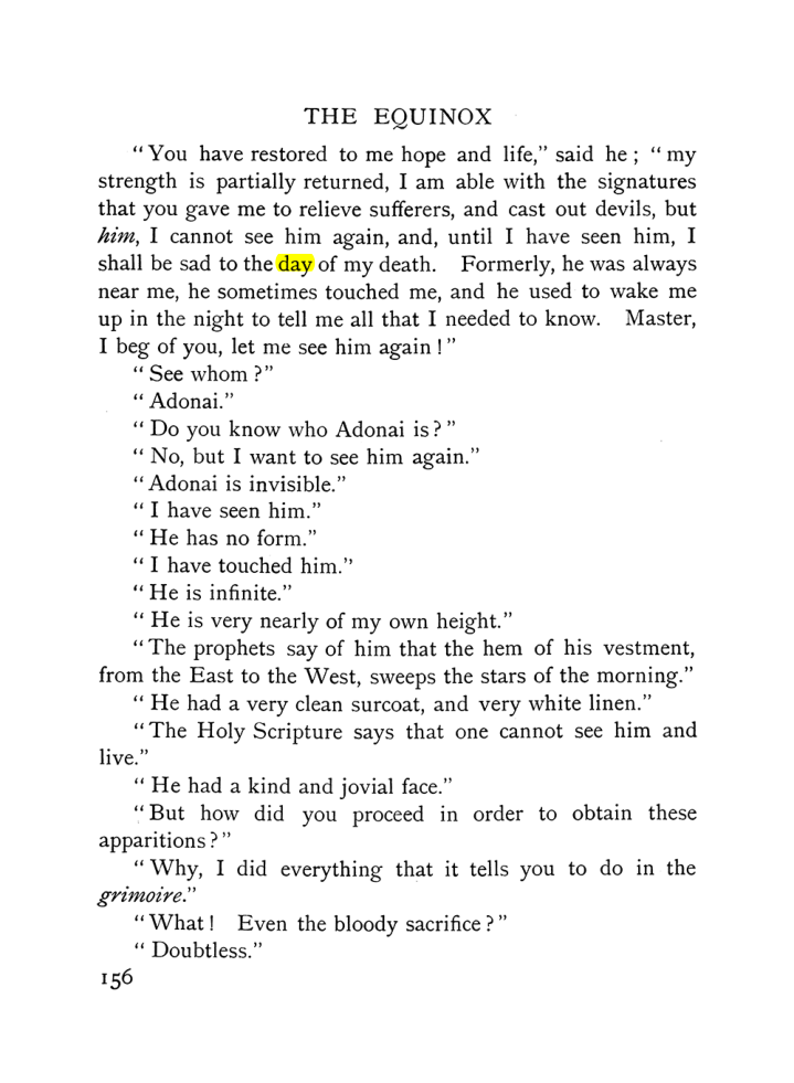 Original scan of The Equinox (Volume I, Number IX), PDF page 454