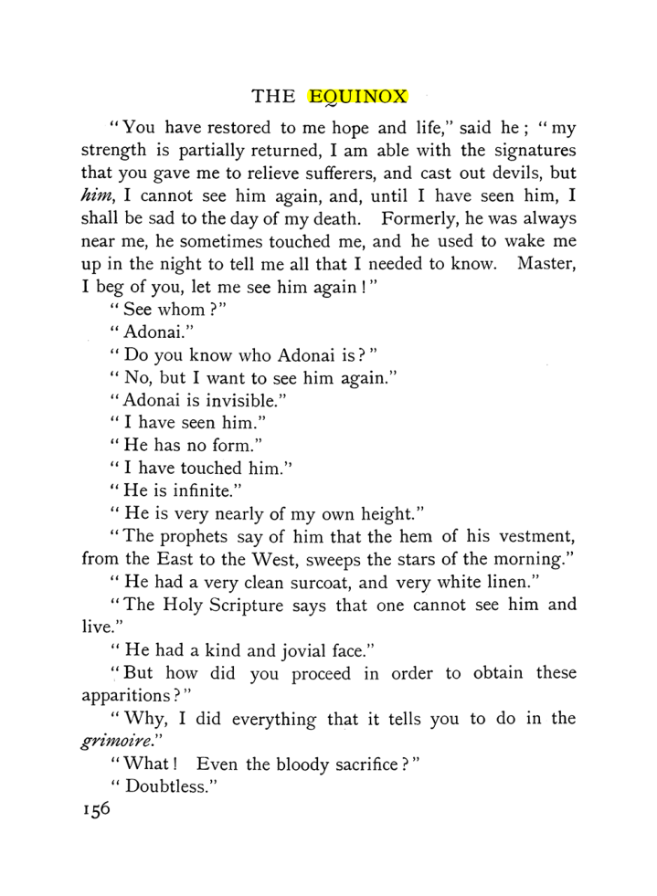 Original scan of The Equinox (Volume I, Number IX), PDF page 454