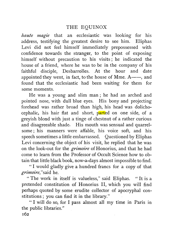 Original scan of The Equinox (Volume I, Number IX), PDF page 460