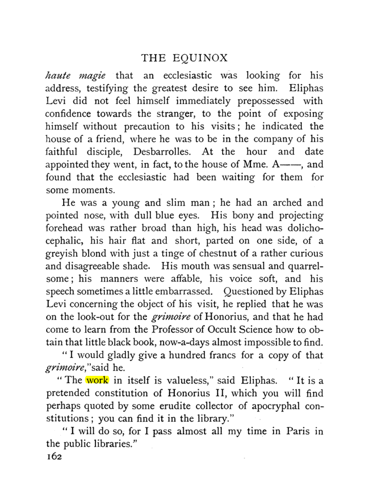 Original scan of The Equinox (Volume I, Number IX), PDF page 460