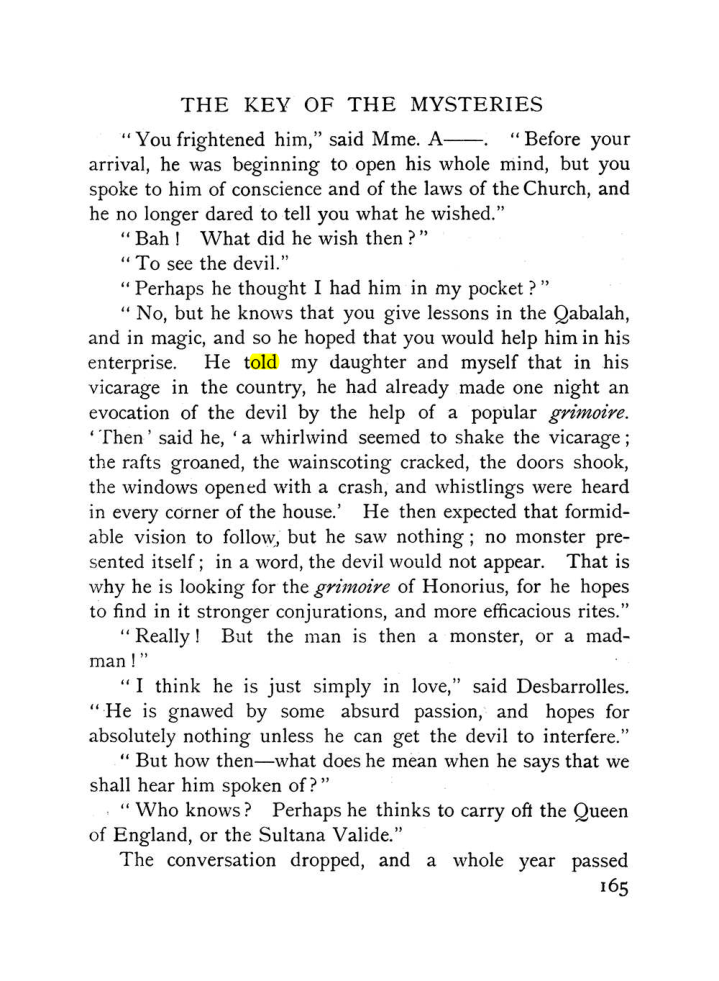 Original scan of The Equinox (Volume I, Number IX), PDF page 463