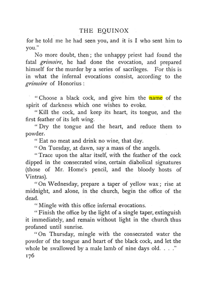Original scan of The Equinox (Volume I, Number IX), PDF page 474