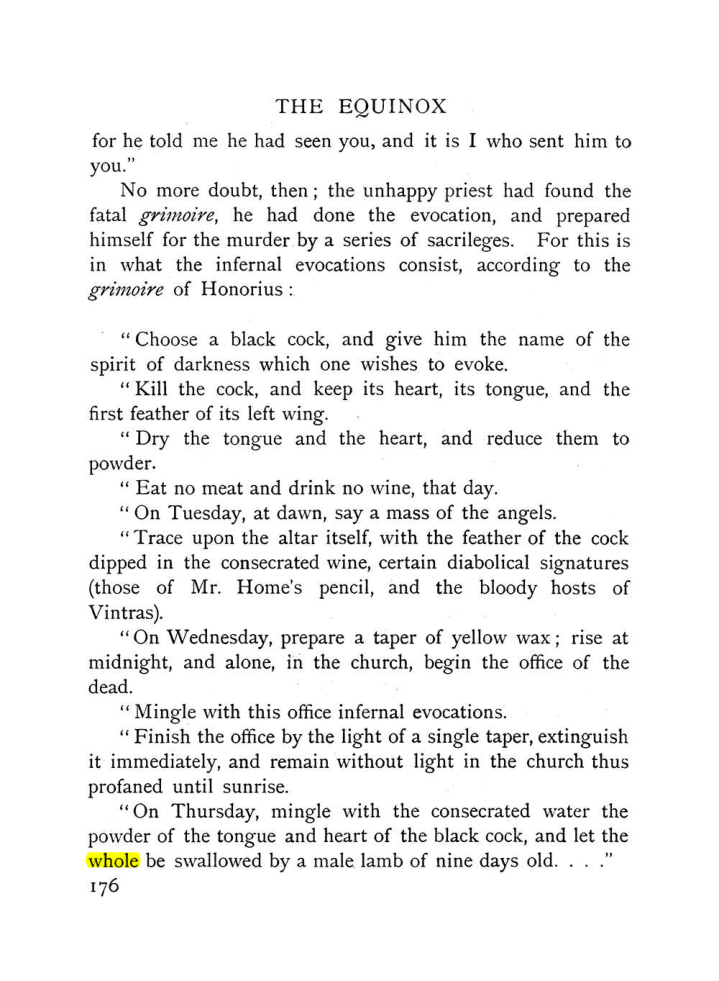 Original scan of The Equinox (Volume I, Number IX), PDF page 474