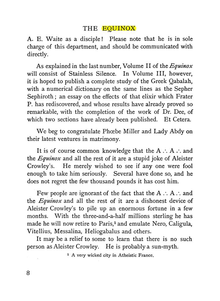 Original scan of The Equinox (Volume I, Number IX), PDF page 48