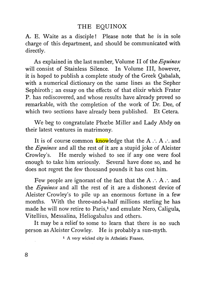 Original scan of The Equinox (Volume I, Number IX), PDF page 48