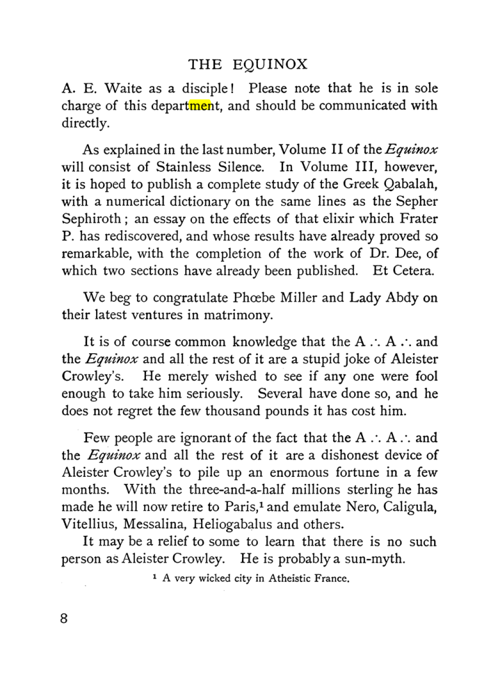 Original scan of The Equinox (Volume I, Number IX), PDF page 48