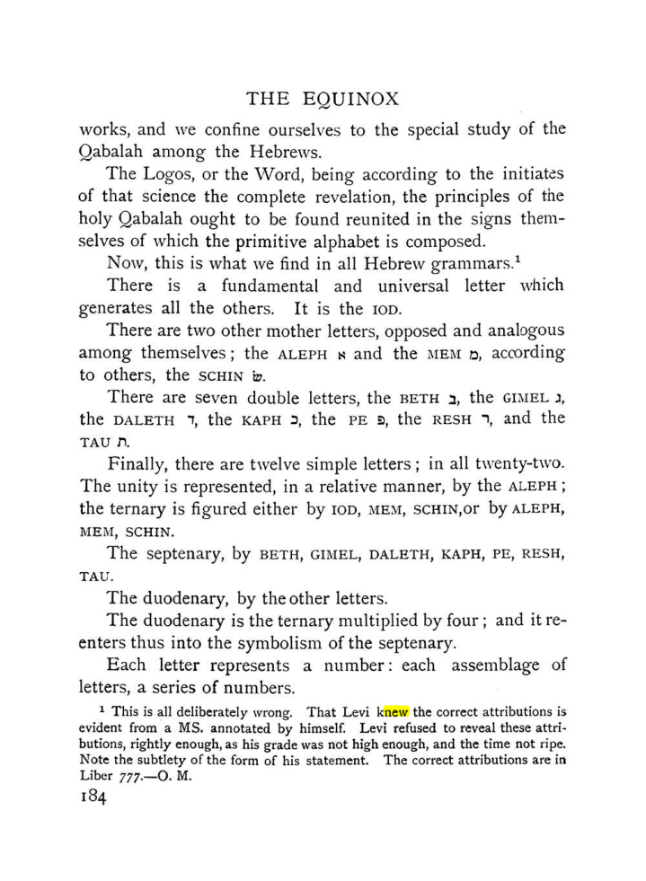Original scan of The Equinox (Volume I, Number IX), PDF page 482