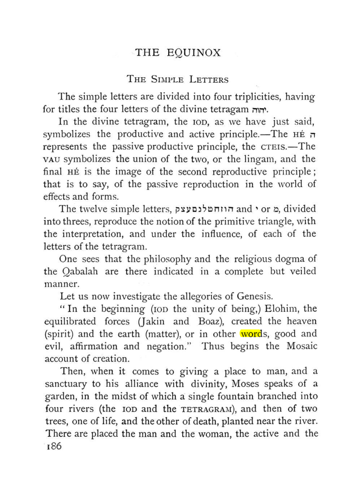 Original scan of The Equinox (Volume I, Number IX), PDF page 484